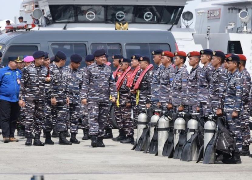 Koarmada III TNI AL Kerahkan Tiga Kapal Perang Latihan Bersama Di Papua