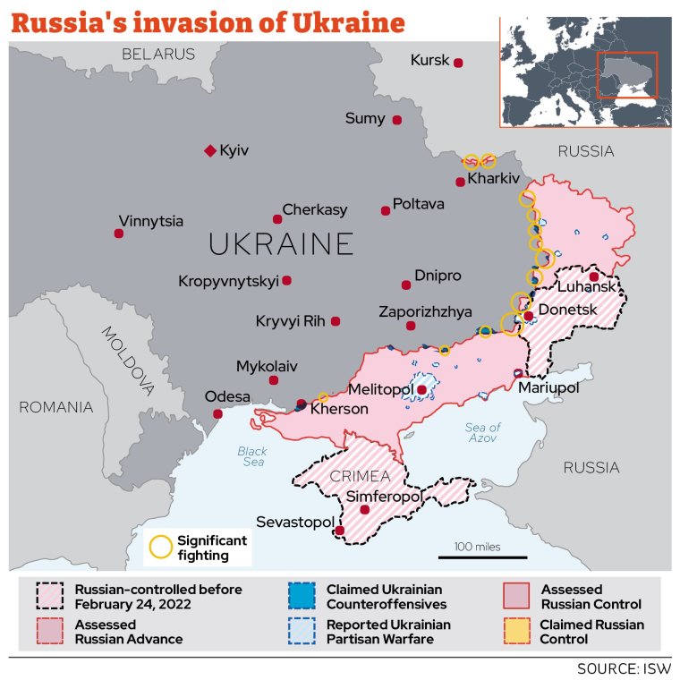 ukrainian morale collapsing as russia advances on weakened army