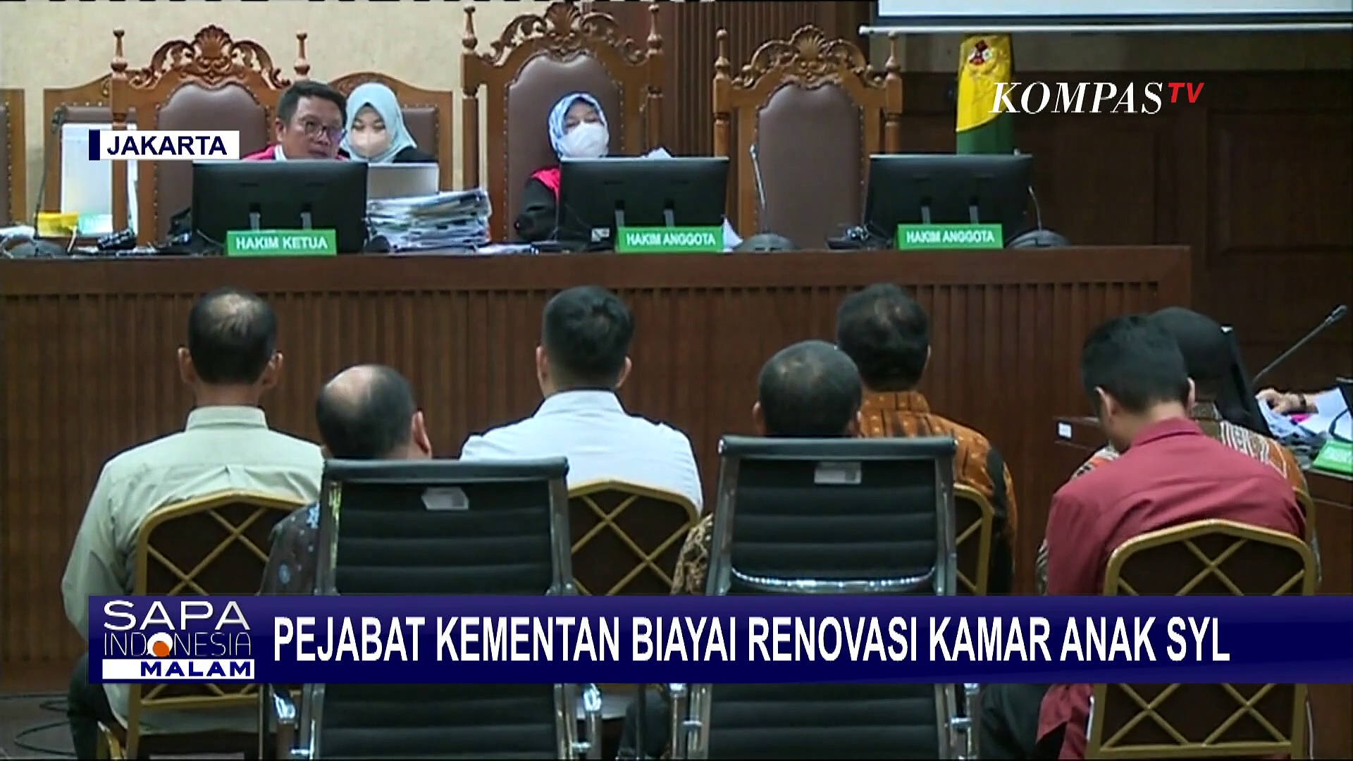 Saksi Ungkap Pernah Keluarkan Uang Rp200 Juta Untuk Renovasi Anak SYL