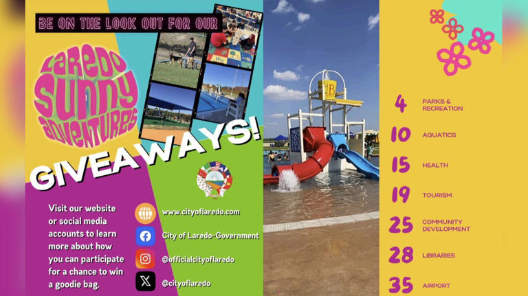 City of Laredo unveils official guide for summer activities