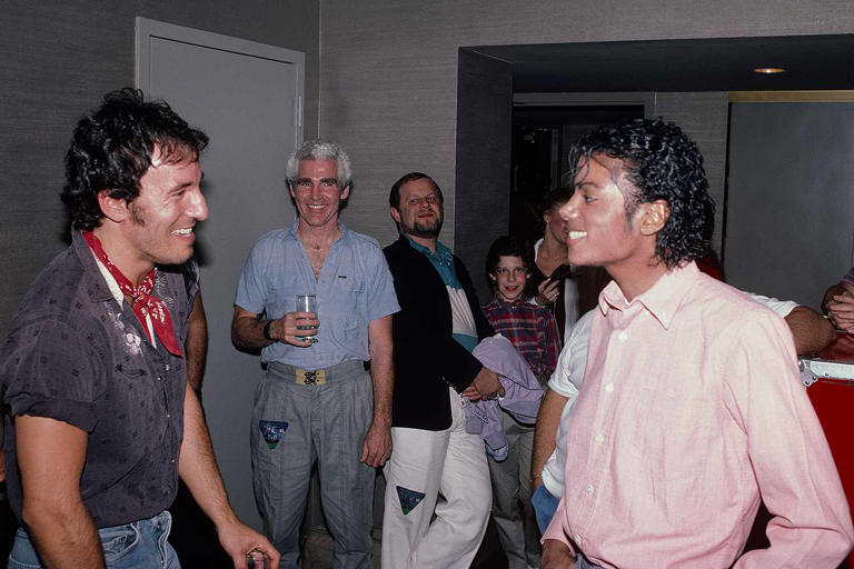 2023 - Figueroa Mountain Entertainment Michael Jackson and Bruce Springsteen in 1984