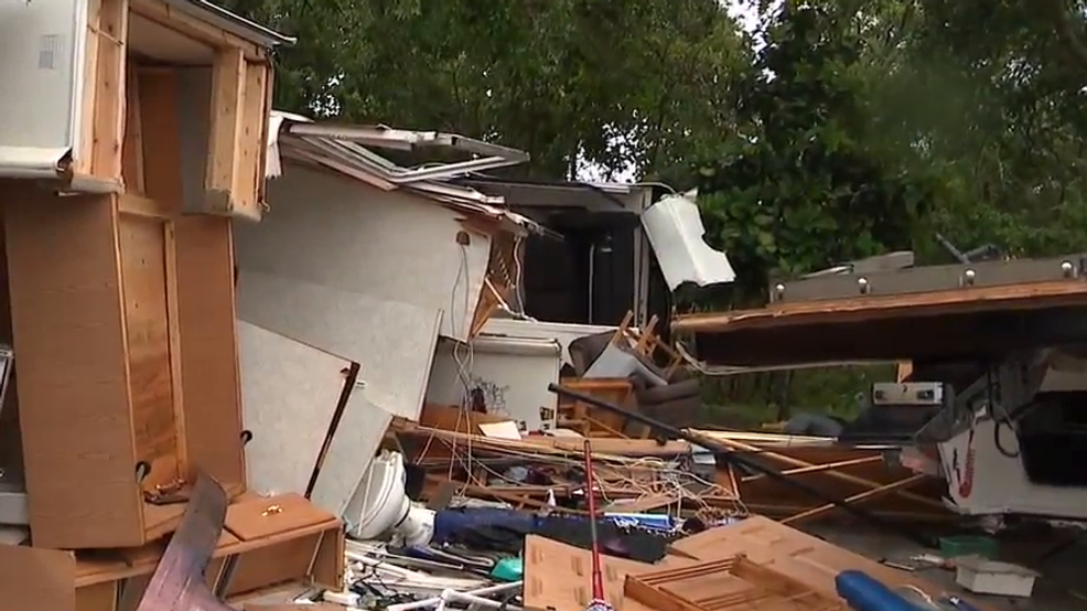 RVs Flipped, Roads Flooded, And Trees Down In Baldwin County