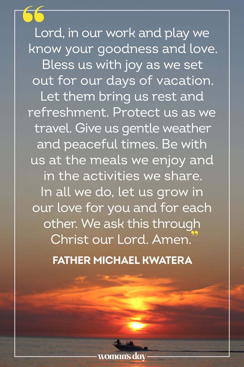 Pray for a Peaceful, Safe Vacation With These Blessings for Summer