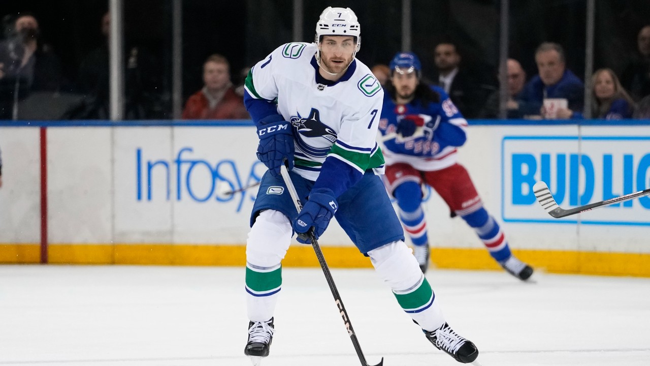 Canucks’ Carson Soucy Suspended One Game For Cross-checking Oilers ...