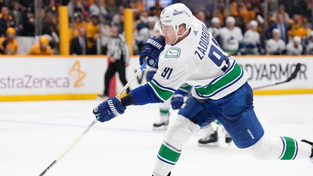 Cross-check From Oilers’ Hyman On Canucks’ Zadorov Flies Under Radar