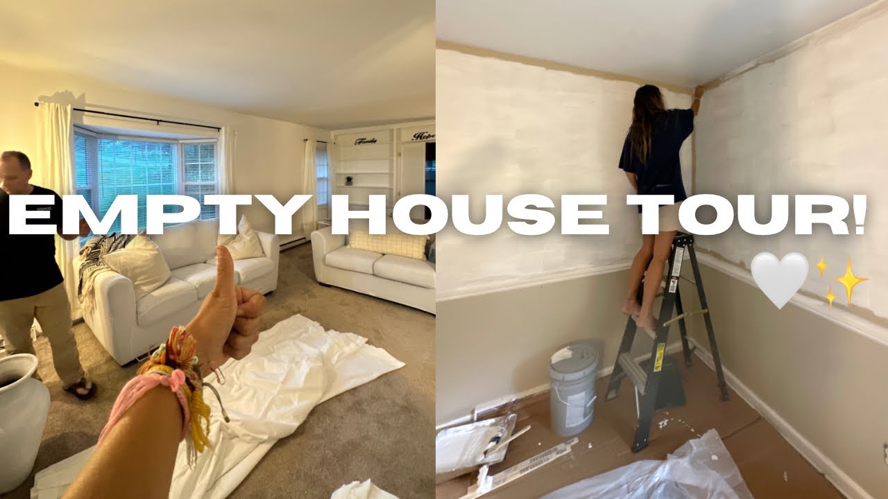 Empty house tour of my new home