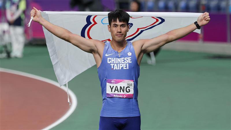 巴黎奧運／奧運門票到手啦！「台灣最速男」楊俊瀚連兩屆跑上五環殿堂
