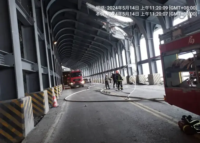 蘇花路廊大清水明隧道火警！道路封閉管制