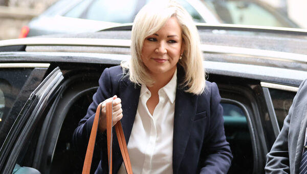 michelle o'neill 'sorry' for hurt caused by attendance of bobby storey funeral