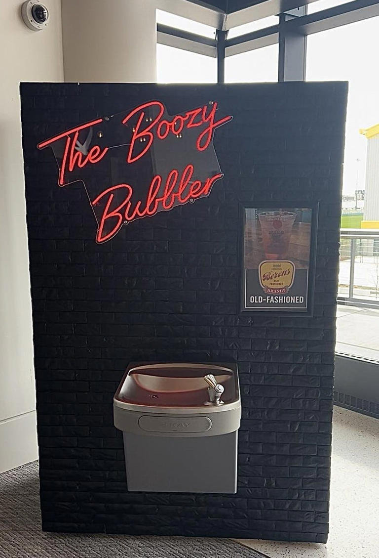 Resch Center rolled out its new cocktail-dispensing bubbler for Charlie ...