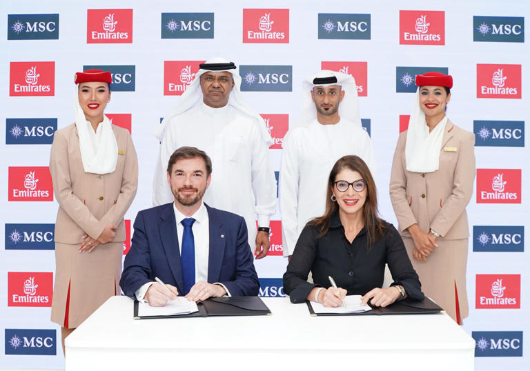 Emirates Renew Partnership With MSC Cruises For Two More Years