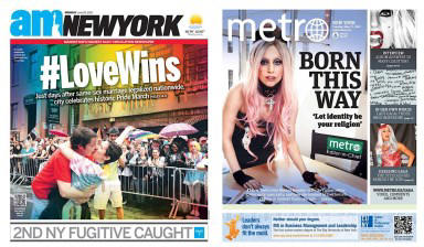 amNewYork Metro at 20: Check out some of our most memorable front pages through two decades