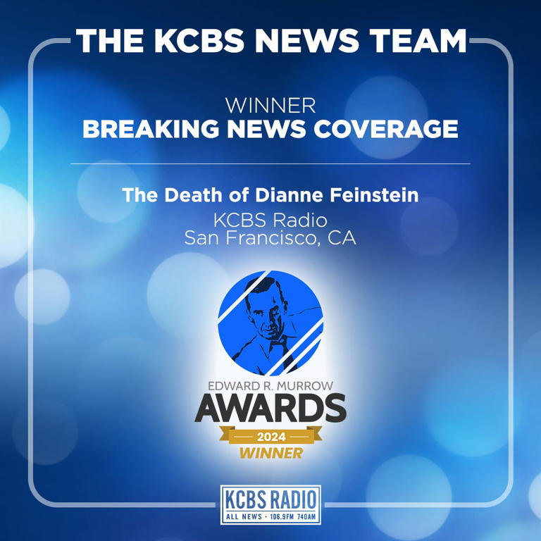 KCBS Radio wins two Regional Murrow awards