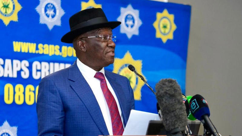 watch: ‘nobody will be allowed to mess around.’ cele says saps ready for elections