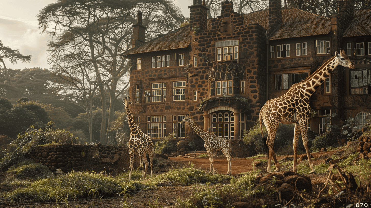 <p>Giraffe Manor in Nairobi, Kenya offers an enchanting escape unlike any other, nestled within 140 acres of indigenous forest. This colonial-era mansion allows guests to experience close interaction with its resident Rothschild’s giraffes, who often join for breakfast by popping their heads through the windows. </p> <p>Each room of the manor is uniquely decorated, blending modern luxury with historical charm from the 1930s, creating a timeless atmosphere. Here, guests engage directly with nature, feeding and snapping photos with the giraffes right from their breakfast table, making every stay feel like a step into a permanent, dreamlike vacation.</p>