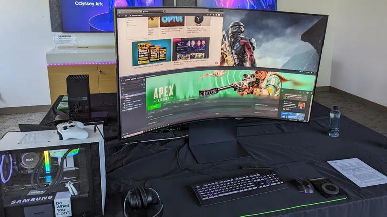  This best-ever deal saves you $1,200 on a gaming monitor that is "exceptionally immersive, perhaps even more so than the Odyssey Neo G9" 
