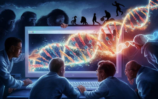 Científicos descubren NUEVOS GENES en el ADN: comenzó la evolución humana. Imagen Ilustrativa: Ideogram