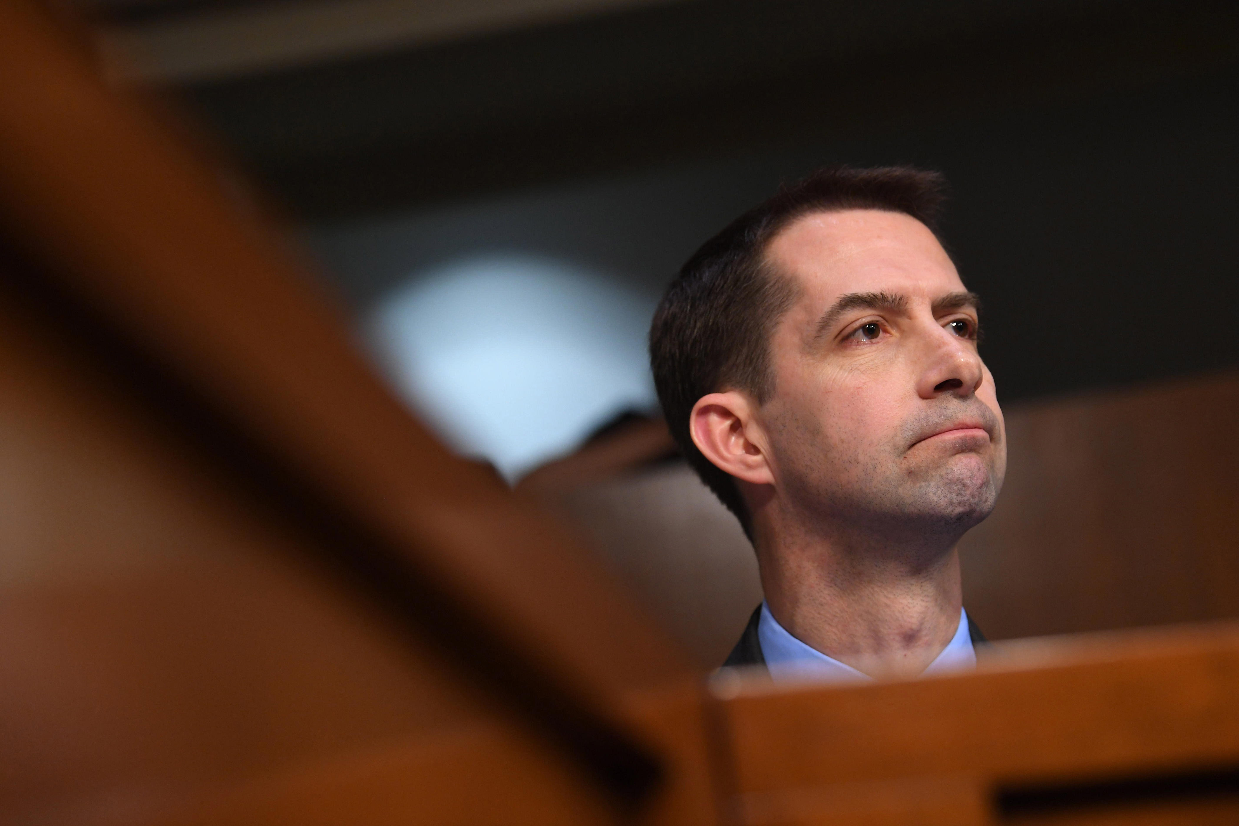 Arkansas Republican Senator Tom Cotton's Political Career In Photos