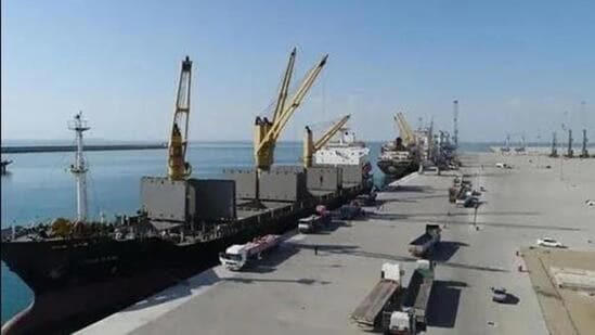 The Chabahar port.