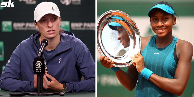 "I only remember when Coco Gauff won Roland Garros and I lost in the semifinal" - Iga Swiatek on her and American's journey from juniors to pro level