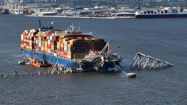 Ship that struck Baltimore bridge had blackouts day before crash, NTSB report finds