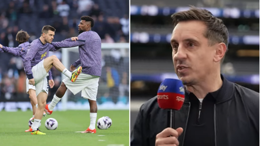 Gary Neville reveals what Tottenham coach told him about team talk before Man City defeat<br><br>