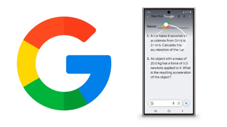 Google's Circle to Search can help students with their homework, here is how to use the feature