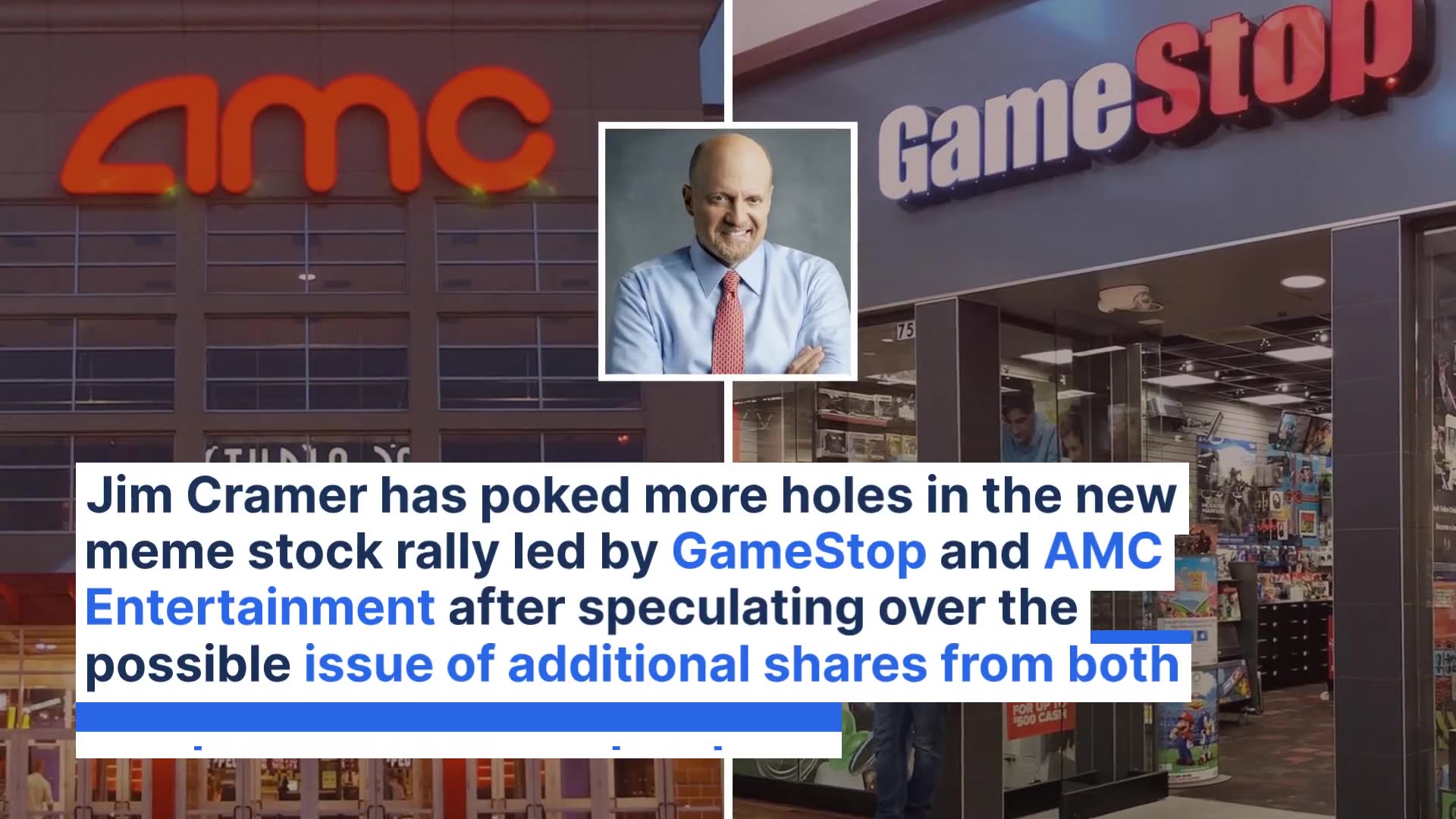 Jim Cramer Can't See GameStop Trading At $64 Or Even $44, Warns Against ...