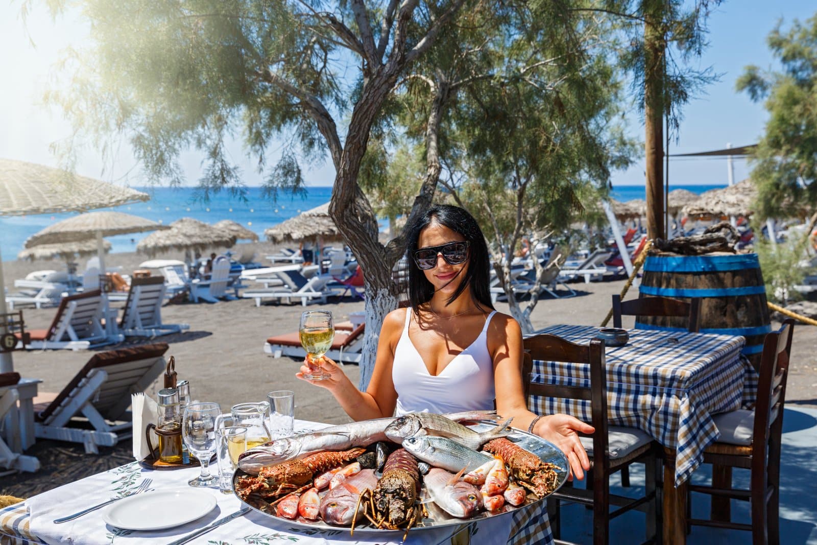 Image Credit: Shutterstock / Santorines <p>Happiness is a fresh lobster roll in one hand, a lighthouse selfie in the other, and not a traffic light in sight. Who needs city life when you have seafood?</p>