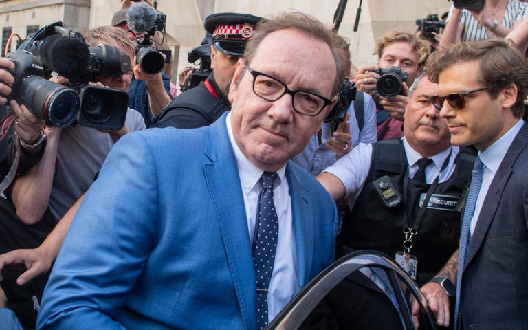 Kevin Spacey was cleared by courts in both the UK and the US of allegations of sexual assault - TIM CLARKE FOR THE TELEGRAPH
