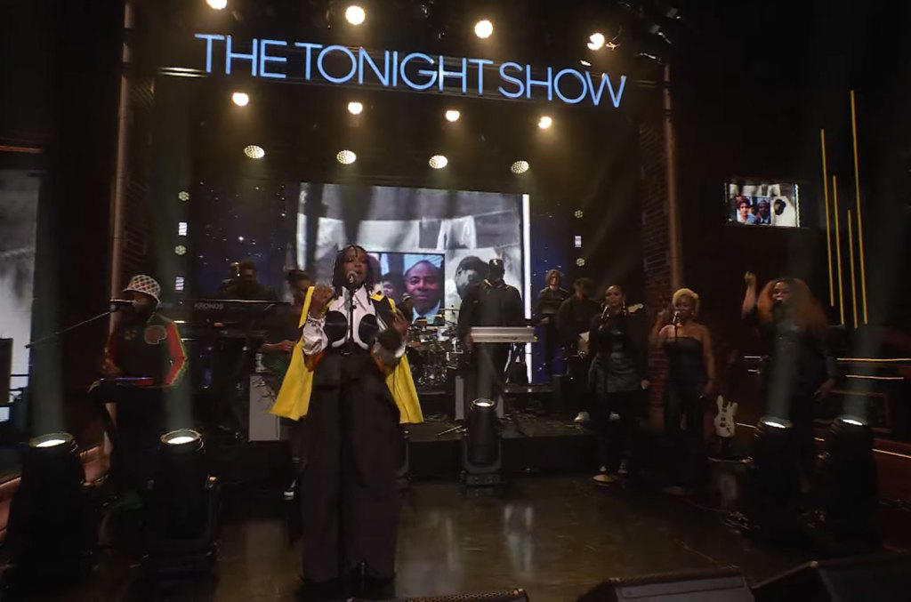 watch lauryn hill & yg marley perform a mother-son medley on ‘the tonight show'