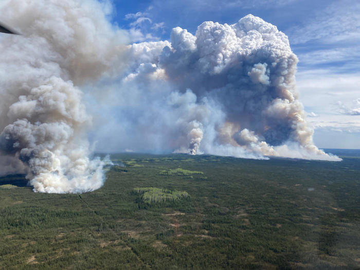 wildfire service warns winds may fan 'aggressive' blazes in b.c.'s north