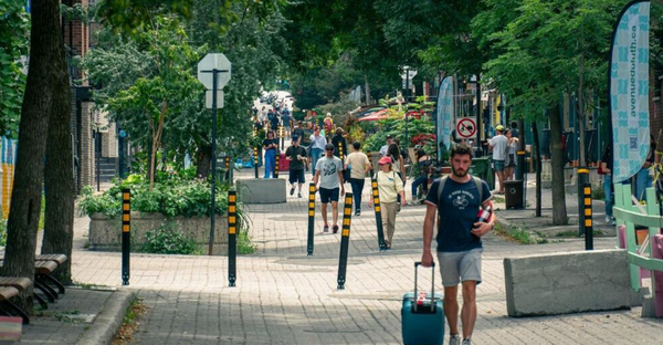 3 Montreal streets are officially pedestrian-only until the end of summer