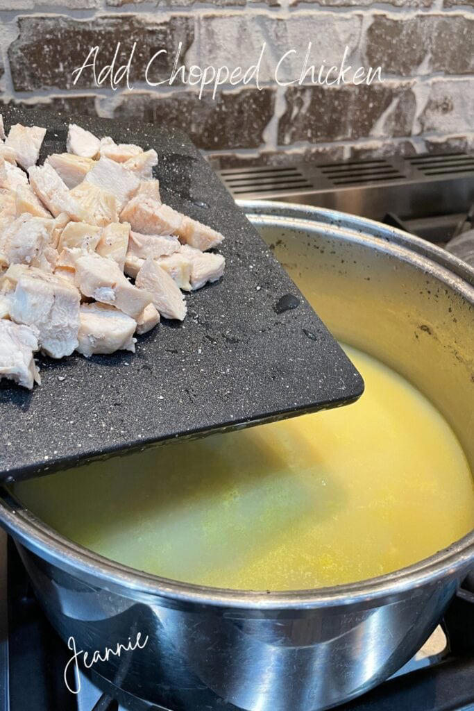 Homemade chicken and dumplings recipe