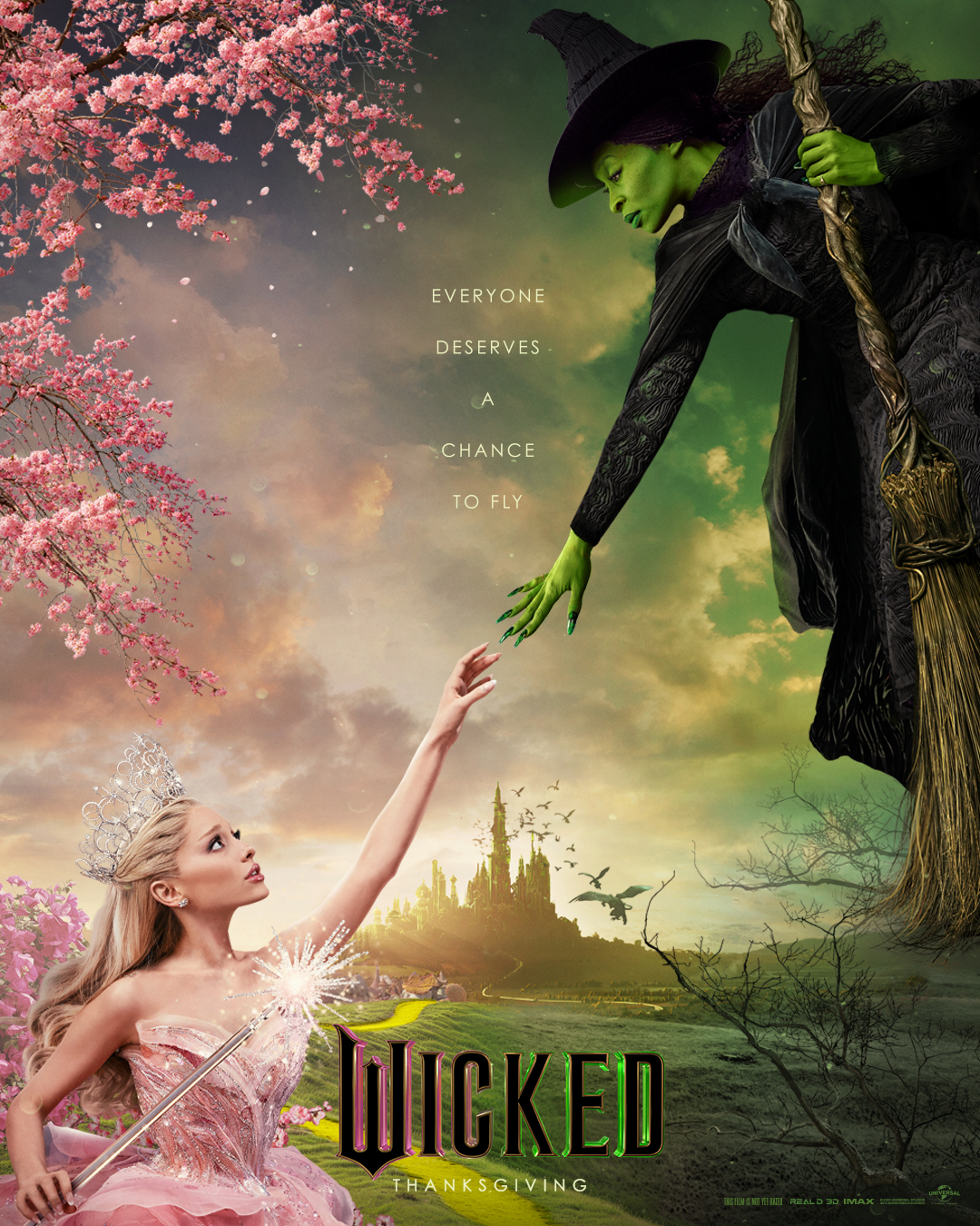 Wicked: Behind-the-scenes Look Featuring Cynthia Erivo And Ariana Grande