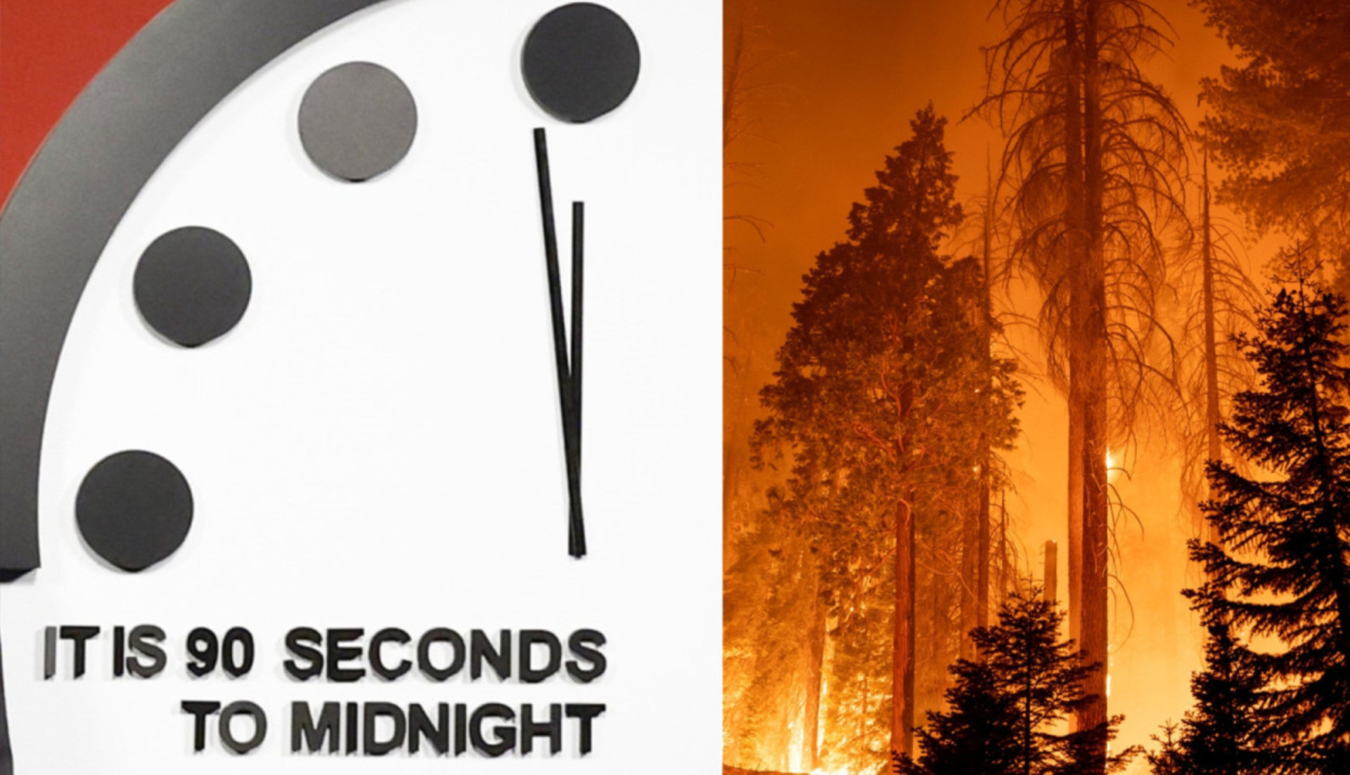 <p>The Doomsday Clock continues to inch closer to the apocalypse over climate change and fears of nuclear war. The year 2024 has brought yet another dire warning issued by the Bulletin of the Atomic Scientists. But what is the Doomsday Clock, and how is it read?</p> <p>To summarize, the clock was developed by scientists in 1947 to track the likelihood of mankind doing something that brings about the end of the world. The development of nuclear weapons and the rapid progression of climate change are two things that have moved the clock's hand closer to midnight, which in this case, marks Armageddon. After the end of the Cold War, the clock was 17 minutes away from midnight, but in recent years, we've gone from counting down the minutes to counting down the seconds. In 2024, the Bulletin left the clock at the same position as last year—90 seconds to midnight.</p> <p>"Conflict hot spots around the world carry the threat of nuclear escalation, climate change is already causing death and destruction, and disruptive technologies like AI and biological research advance faster than their safeguards," Rachel Bronson, the Bulletin's president and CEO, told Reuters. She clarified that leaving the clock unchanged is "not an indication that the world is stable," considering how disastrously close we already are to midnight. </p> <p>Click through the gallery to learn more about the Doomsday Clock and how we've come so close to the end of the world. </p><p>You may also like:<a href="https://www.starsinsider.com/n/187642?utm_source=msn.com&utm_medium=display&utm_campaign=referral_description&utm_content=490923v3en-us"> The craziest daredevils to go over the Niagara Falls</a></p>