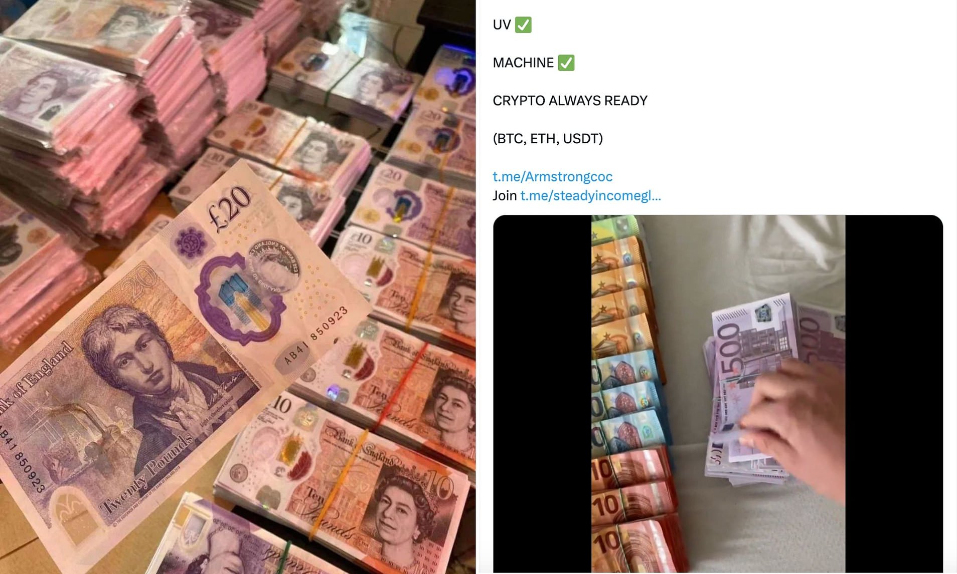 Fraudsters Are Brazenly Advertising Fake Banknotes On Social Media ...