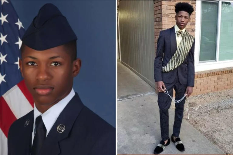 Senior US Airman Roger Fortson, who was fatally shot by a Florida sheriff's deputy, will be laid to rest on Friday at a Georgia Baptist church as the funeral service is livestreamed.