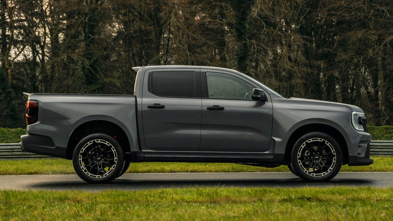 Ford Introduces Bulgy, Factory Ranger Sport Truck Lowered On 21s