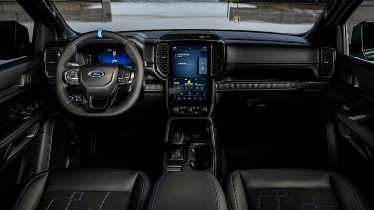 Ford Introduces Bulgy, Factory Ranger Sport Truck Lowered On 21s