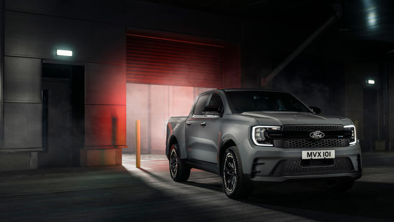 Ford Introduces Bulgy, Factory Ranger Sport Truck Lowered On 21s