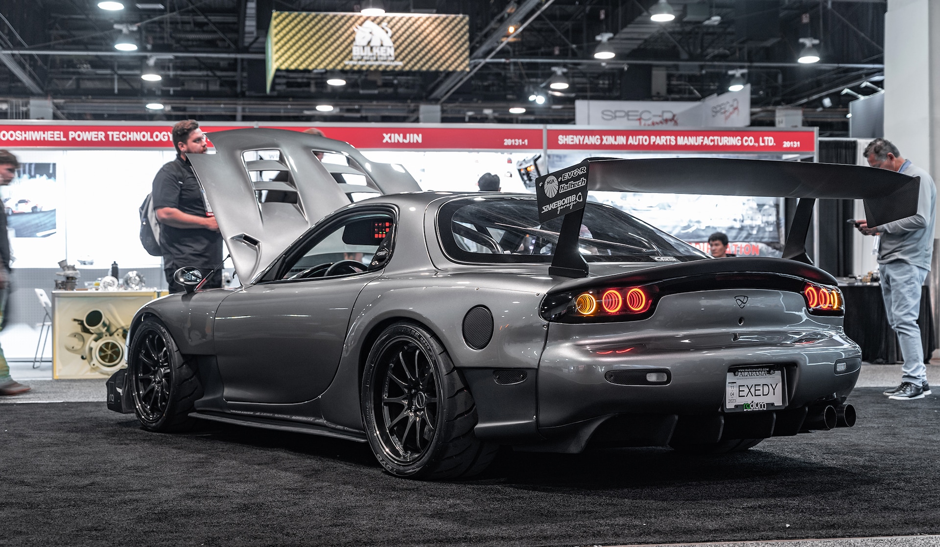 This Stealthy Mazda RX-7 From SEMA 2023 Deserves a Much Closer Look