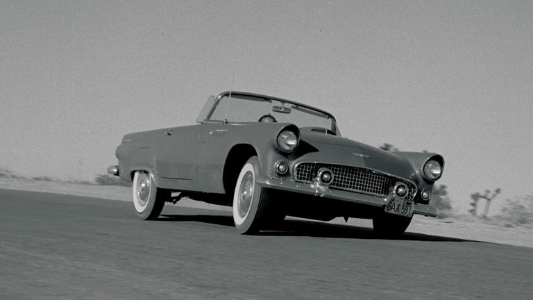 1955 Ford Thunderbird Test Drive: No New Car Has Caused So Much Conjecture