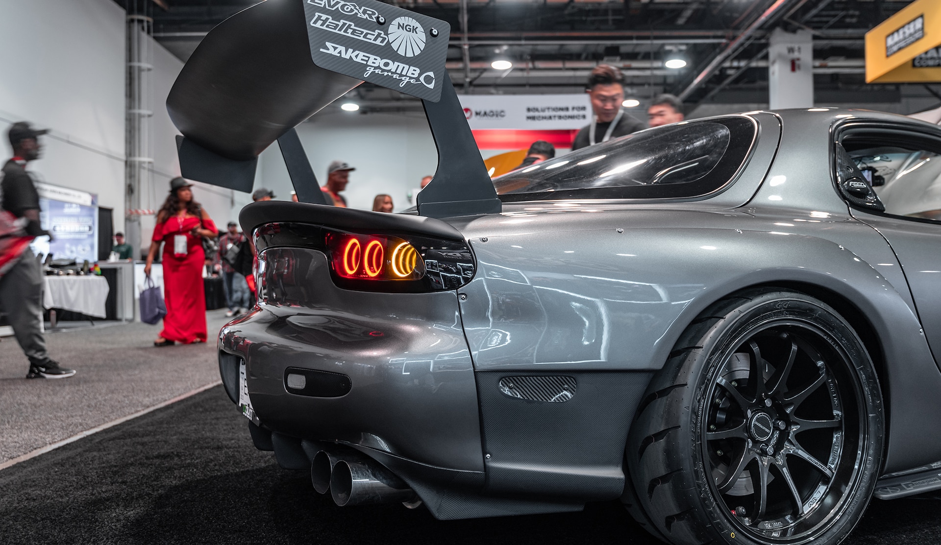 This Stealthy Mazda RX-7 From SEMA 2023 Deserves a Much Closer Look