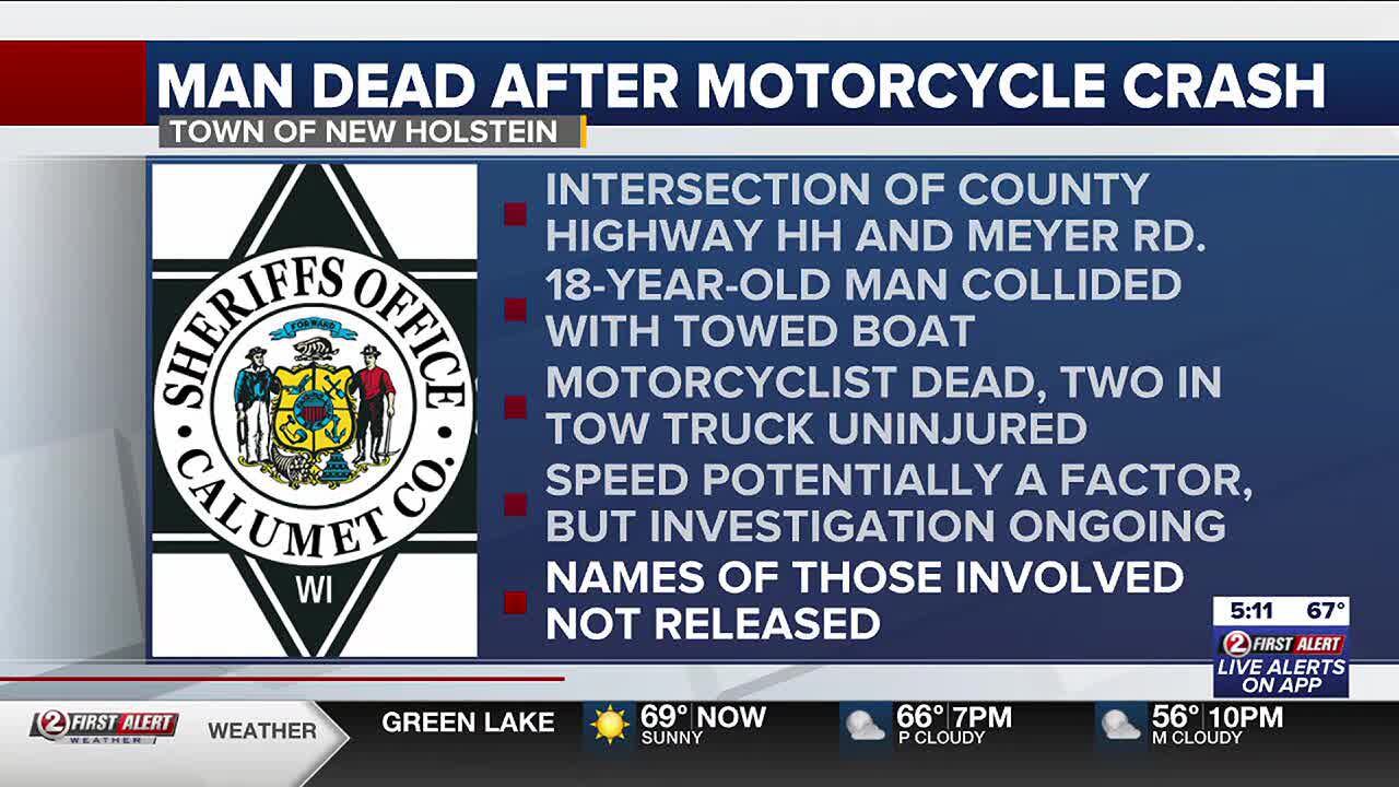 Victim Identified In Fatal New Holstein Motorcycle Crash