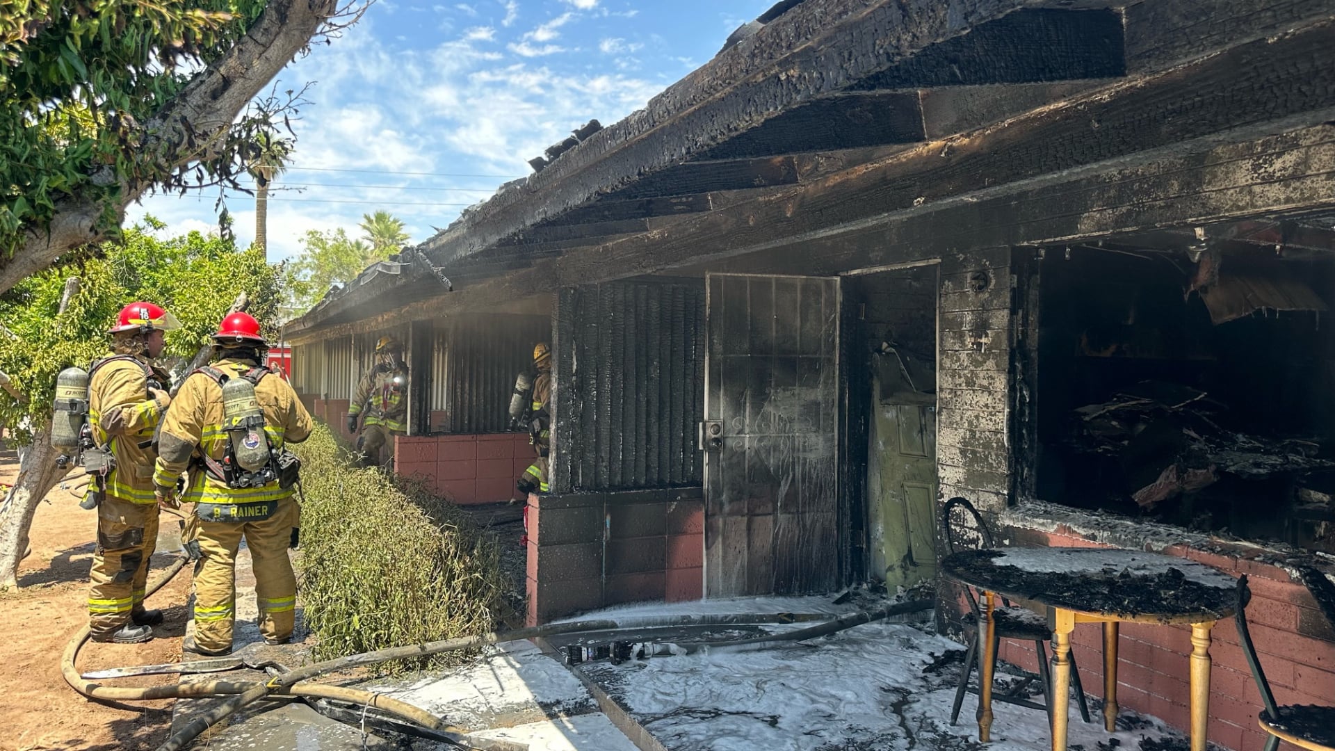 13 People Displaced After Fire Heavily Damages Phoenix Apartments