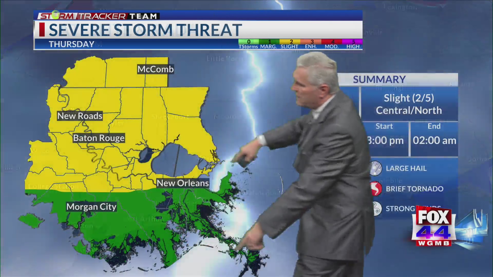 Weather Forecast For Baton Rouge 5 15 24 Severe Storms Are Possible   BB1msxko.img