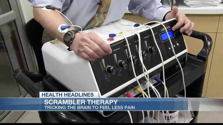 Health Headlines: Tricking the brain to feel less pain with Scrambler ...