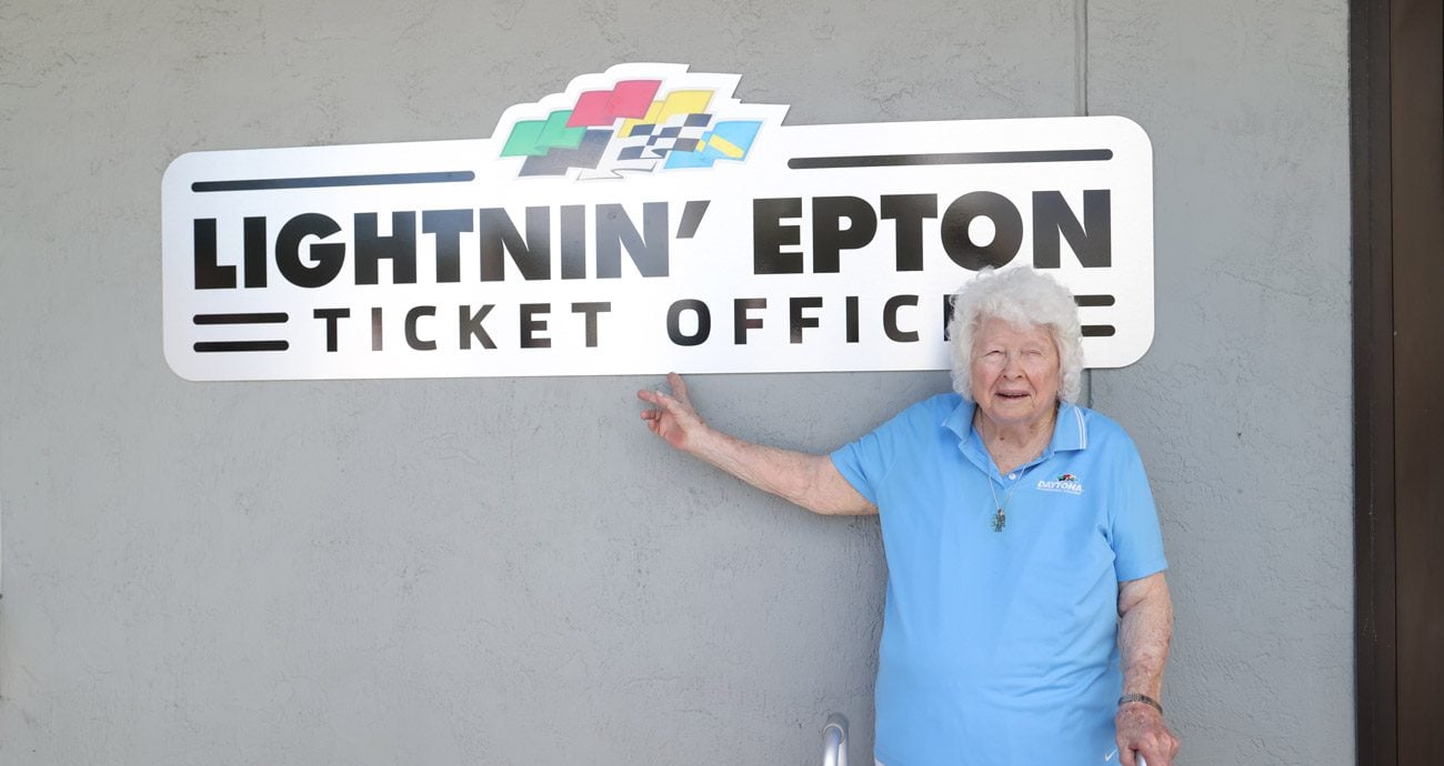 lightnin' epton, longtime fixture of daytona's ticket office, dies at age 103