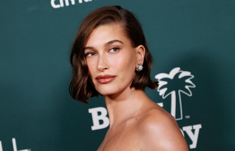 Hailey Bieber shares her unusual pregnancy craving. (Getty Images)